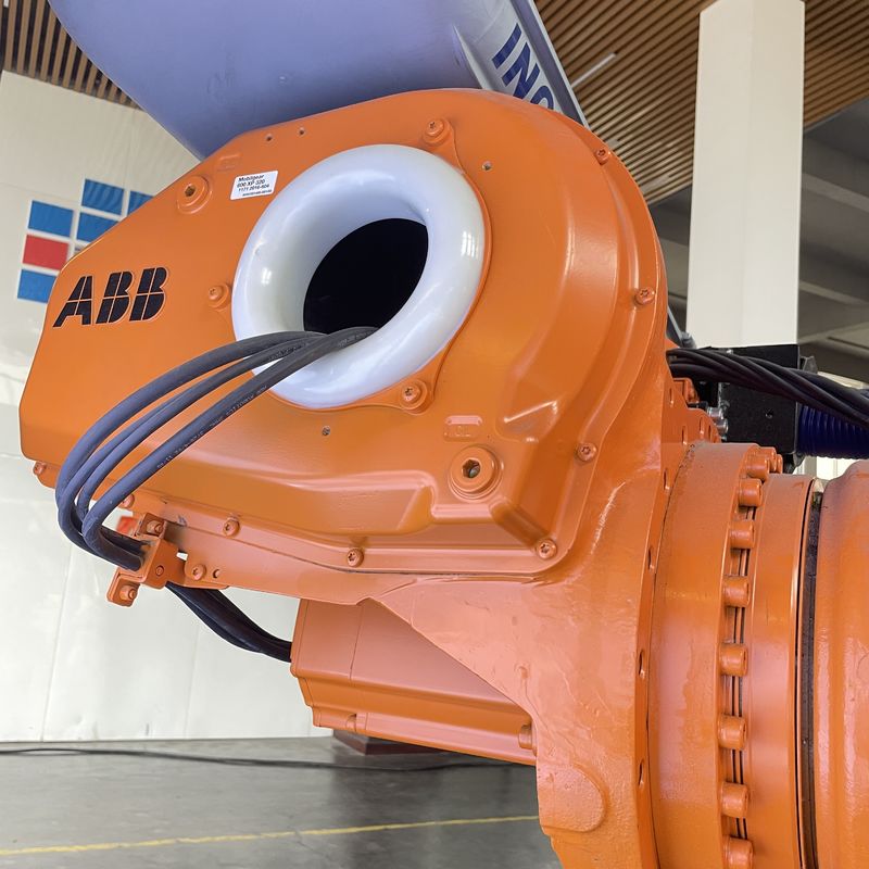 6 Eksen Kullanılmış ABB Robotları Punta Kaynaklı Endüstriyel Robot ABB6640-235/2.55 Çok Fonksiyonlu