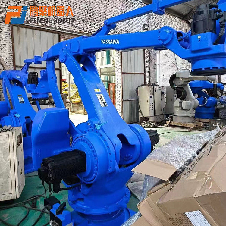 4 Eksenli İkinci El Robot Yaskawa MPL800 Kol açıklığı 3159mm yük 800kg Tuğla fabrikası için özel istifleme robotu