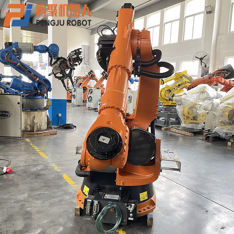 2700 mm Uzaklık KUKA KR210 Kullanılmış KUKA Robotu 6 Eksenli Keskin Oymak için Etkili Dökme ve Kusursuz Pelletizing