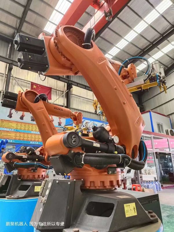Kesim yükü ve malzeme işleme için doğru KUKA KR210 R2900 Endüstriyel Robotu 210 Kg Faydalı Yük ve 2900mm Erişim