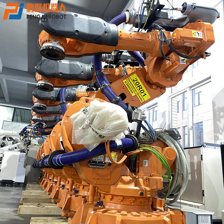 Endüstriyel Kullanılmış ABB Robotları ABB6640-235 / 2.55 Punta Kaynak İşleme Paletleme Robotu