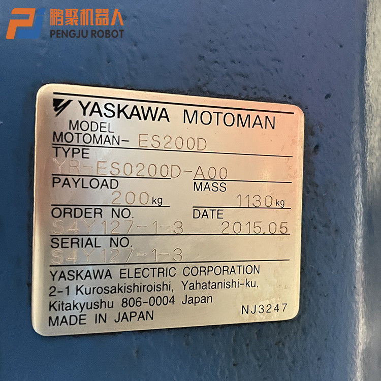 Yaskawa ES200D Kol Açıklığı 2650mm Olan Tam Otomatik 6 Eksenli Punta Kaynak Robotu