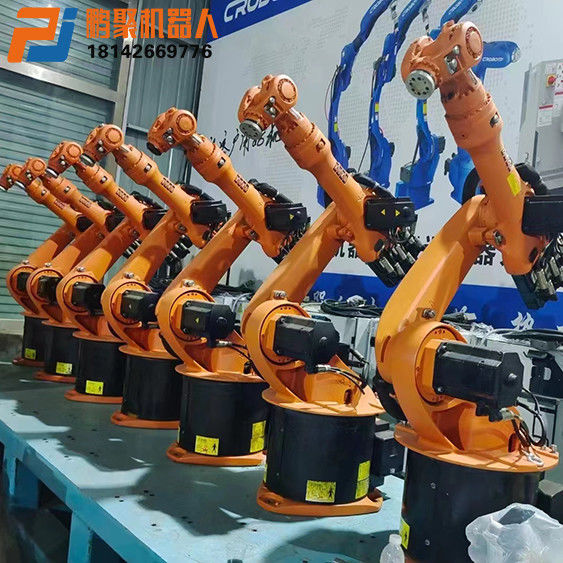 Kullanılmış KUKA Robotları KR16 Duvar Montajı 6 Eksenlik Yay Kaynak Robotu, Montaj Robotu, Elektron Çizgi Kaynak Robotu