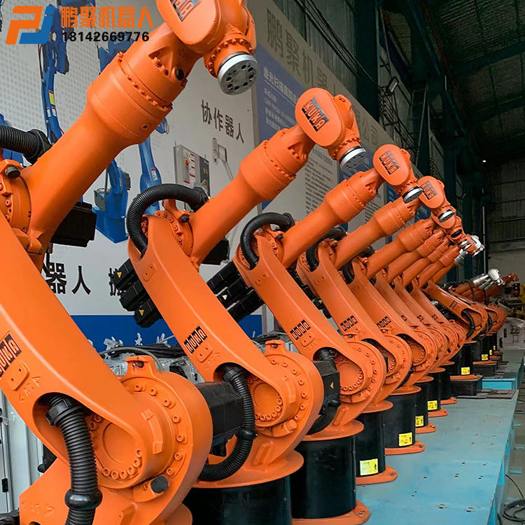 1611mm Uzaklıklı Pelletizing Robotu Zemin Montajlı Otomasyon Ekipmanı, Akış Çekirdekli Kaynak Robotu, Makine Yükleme Robotu