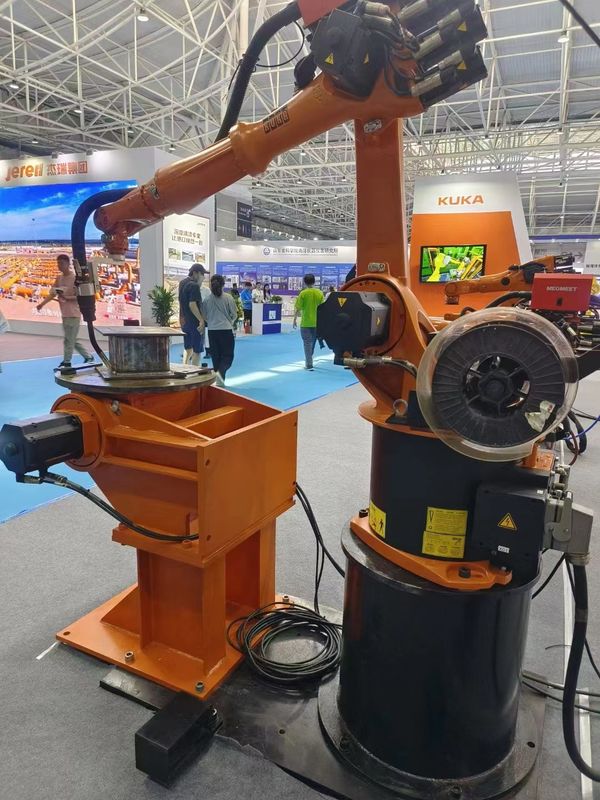 240kg Ağırlık 6 Eksen Robot Yer/Tavan/Eğlenmiş Kurulum 1911mm Çalışma aralığı dağıtım malzeme işleme kaynak