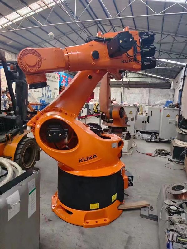 KR 510 R3080 paletleştirme robotu t kuka endüstriyel 6 eksenli mekanik kol ve 500 kg yararlı yük endüstriyel robotu KUKA KR 510 R3080 robotu, 510 kg yararlı yük ve 3076 mm
