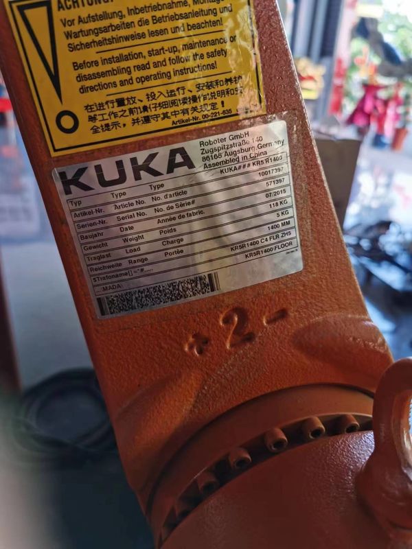 KUKA KR5 R1400 KRC4 Parçaların işlenmesi, ölçüm, parçaların montajı, yapıştırma - yapıştırıcı bağlama, ark kaynak