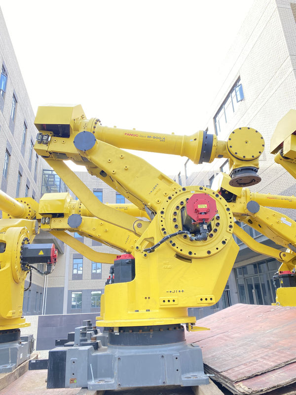 Endüstriyel Robotu 6 Eksen Fanuc M-900iA/350 Kaynak Robotu 350kg yararlı yük 2655mm erişim İşleme cilalama montajı ve yapıştırma yapıştırma