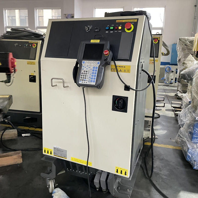 Fanuc M-900iA 350 Kullanılmış Robotlar 6 Eksen 2655mm Erişim R30iA Denetleyicisi Paletleme ve Daha fazlası için Mükemmel