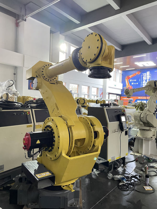 Fanuc M-900iA 350 Kullanılmış Robotlar 6 Eksen 2655mm Erişim R30iA Denetleyicisi Paletleme ve Daha fazlası için Mükemmel
