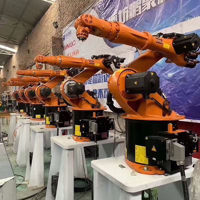 Duvar Montajı Kullanılan KUKA Robotu 6 Eksen ve IP 65 Güvenlik 210kg Süper Yük Kapasitesi!