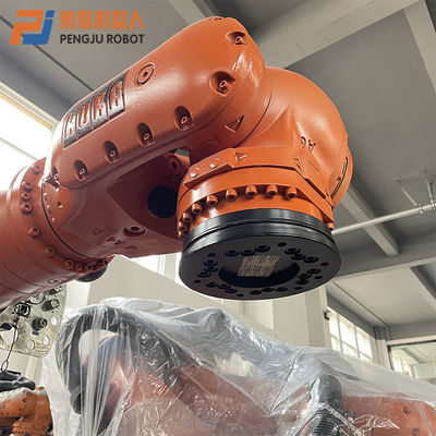 Hızlı ve hassas kaynak performansı için 2700 mm erişimli Kuka Yazılım kaynak Robotu Özel Teklif: KUKA KR210, Saldırmadan frezeye kadar tüm endüstriyel uygulamalar için tek durak çözümünüz