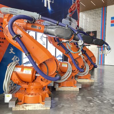 6 Eksen Kullanılmış ABB Robotları Punta Kaynaklı Endüstriyel Robot ABB6640-235/2.55 Çok Fonksiyonlu