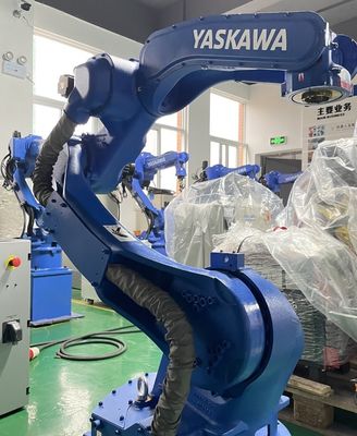 Endüstriyel Kullanılmış Robotik Kol 6 Eksenli Yasukawa MH24 Lazer Kaynak Robotu Kolu