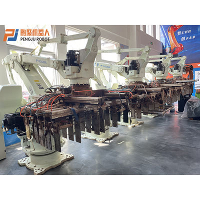Otomatik Tuğla Kullanılmış Robotik Paletleyici Robot Yaskawa MPL500 Robotik Kasa Paletleyici