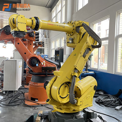 İkinci El FANUC Endüstriyel Robotlar 2000iB/165F Paletleme Taşıma Punta Kaynak Robotu Kolu