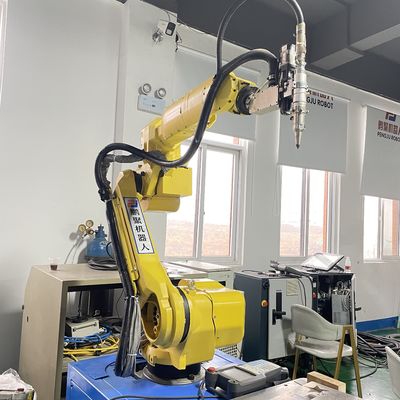 Japon 6 Eksenli Kullanılmış Endüstriyel Yay Kaynak Robotu FANUC 20iA