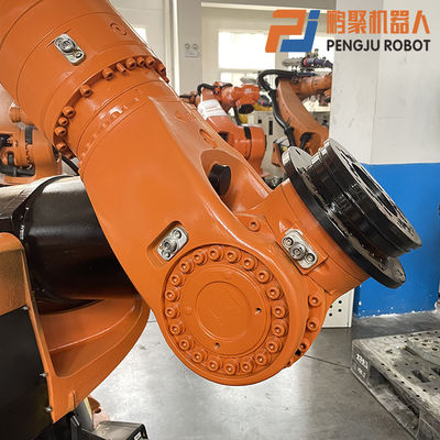 Kullanılmış Kuka Palletizing Robotu Profinet İletişim ile Otomatik Palletizing Taşıma Yükleme Robotu