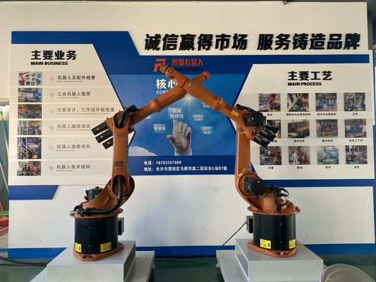 Kuka KR16-3 16kg yararlı yük 1611mm ulaşım Programlama Tavan Montajı Esnek ve Yaylı Kaynak Montajı için Kaynak Robot Yükleme Makinesi