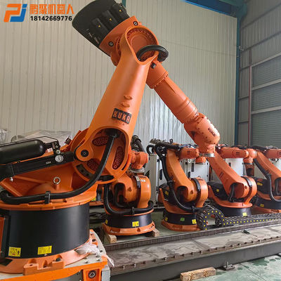 KR360 İstifleme Damgalama, 2826mm Kol Açıklığı 360kg Yük ile Kullanılmış Kuka Robotu