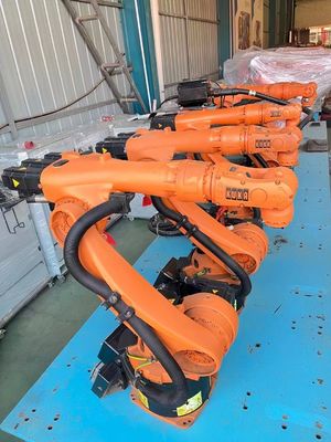 Kullanılmış KUKA KR240 endüstriyel PLC Temel Bileşenleri ve DeviceNet İletişim Protokolü ile Özel Palet Robotu