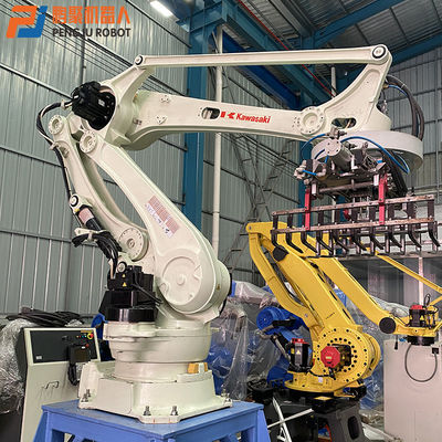 CP180L Çok fonksiyonel Paletleme Robotu Kullanılmış Kawasaki Robotu 180 kg yükle