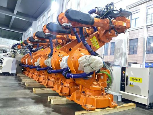 IRB6640 Malzeme Taşıma, Yükleme ve Boşaltma İçin ABB Robotunu Kullandı