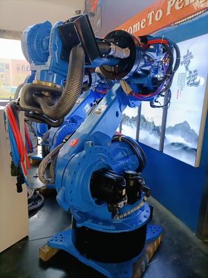Otomatik Servo Nokta Kaynak Robotu Kol Manipülatörü MIG TIG Robotu Yaskawa ES200D 2650mm Erişim