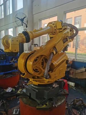 Depo İşleme Robotu Pelletizer Yükleme İndirme Robotu Kol Punching Makine için