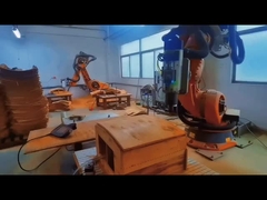 Drop In Kullanılmış Kuka Robotları KR210-2K 6 Eksen Çok Fonksiyonlu Silindirik Robot Kolu
