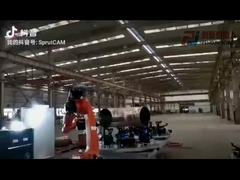 Makine Yükleme Boşaltma Kullanılmış ABB Robotları IRB6640-235/2.55